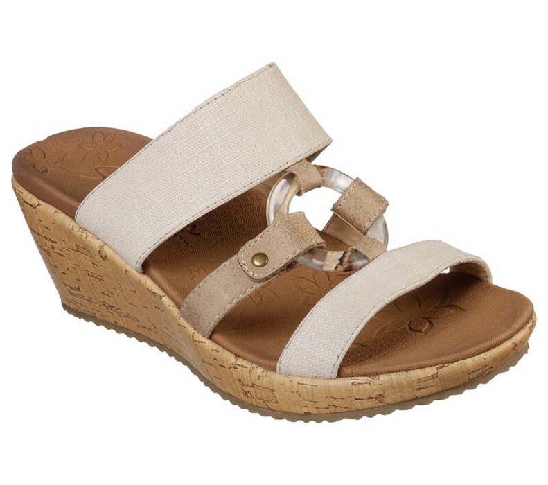 Skechers Dam Beige Kilar Sandaler - Beverlee - Sail Away - Sverige (AEFWN-5012)